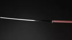 Weapon Katana Sword Blade Low-poly Low-poly 3D model