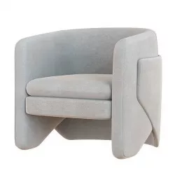 Westelm Thea Chair 3D model