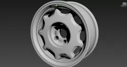 Wheel 3D model