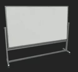 Whiteboard Low-poly 3D model
