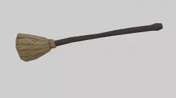 Witches broom Low-poly 3D model