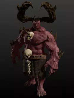 Wizard Demon 3D model