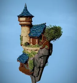Wizard tower 3D model