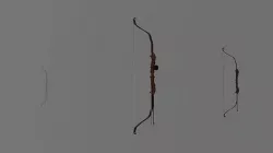 Wooden Bow 3D model