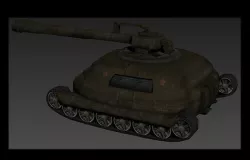 World War 2 Tank  - Game Ready Low-poly 3D model