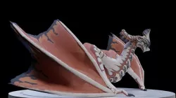 Wyvern 01 Low-poly 3D model