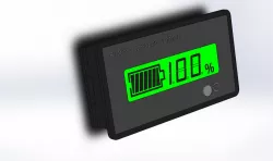 12v 24v 36v 48v LCD Lead Acid Capacity Lithium Battery Voltage Indicator Digital Voltmeter