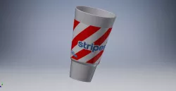 44oz. Stripes Cup