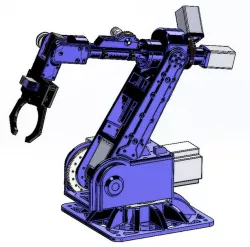 6 axis stepper robot