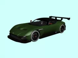 Aston Martin Vulcan 3D model