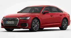 Audi A6 S-Line 2019 Detailed Interior 3D model