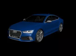 Audi RS7 Car 3D model