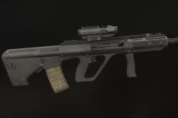 AUG A3 Low-poly  3D model