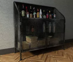 Bar Restoration Hardware 3D model