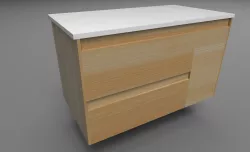 Bathroom Vanity Low-poly  3D model