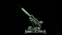 Bristol Bloodhound SAM Missile 3D model