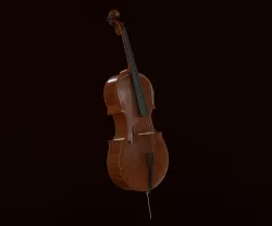 Cello - Viyolonsel Realistic 3D model