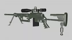 CheyTac Intervention M200 3D model