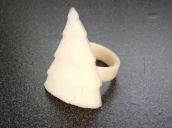 Christmas Tree Charm for delicate Ring-A-Thing