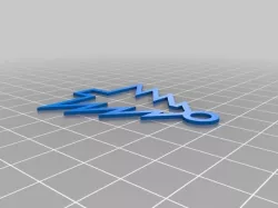 Christmas tree ornament outline