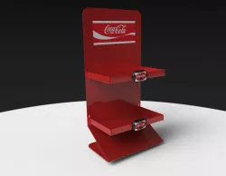 Coke Can stand sheet metal