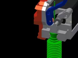 Compact i3 Extruder - E3D Hotend