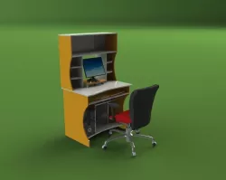 COMPUTER TABLE 3D model