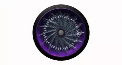 conceptual wheel 5 3D model
