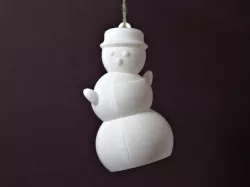 Dancing Snowman Ornament