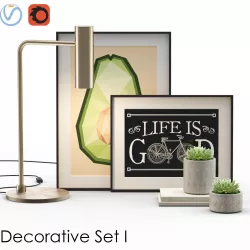 Decorative Set I 3D model
