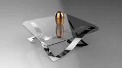 Designer Glass Table