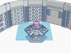 Doctor Who Classic 80s TARDIS Console Room