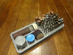 Dremel Tool Bit Organizer