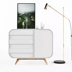 Esme Compact Sideboard 3D model