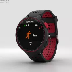 Garmin Forerunner 235 Marsala 3D model