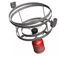 Gimbaled Small Boat Stove