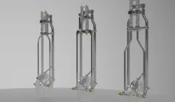 Harley Davidson chopper bobber custom springer forks set of 3 3D model