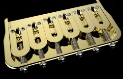 Hipshot 6 String Fixed .125 Guitar Bridge (41060)