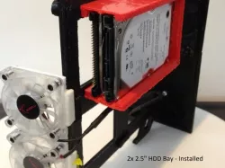Homebrew Blade Server - Assorted 2.5" HDD mounts