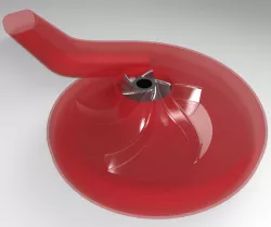 impeller with volute