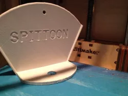 intensewalkera Wall mounted Spittoon - yes i know, gross, but i needed one