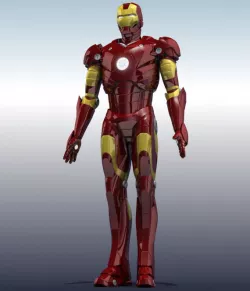 Iron Man 3D model