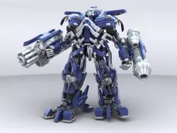 Ironhide Robotic Character 3D model