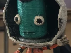 Kerbal Figurine (Waving Pose)
