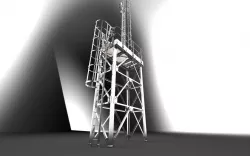Ladder Support Structure