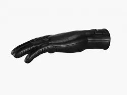 Leather Glove 3D model