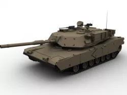 M1A1 Abrams Tank 3D model