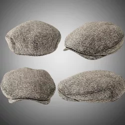 MENS FLAT CAP 3D model