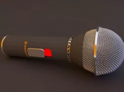 Microphones pro and lite 3D model