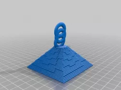 minecraft pyramid pendant looks better for the minecraft